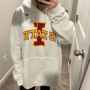 White Iowa State Sweatshirt